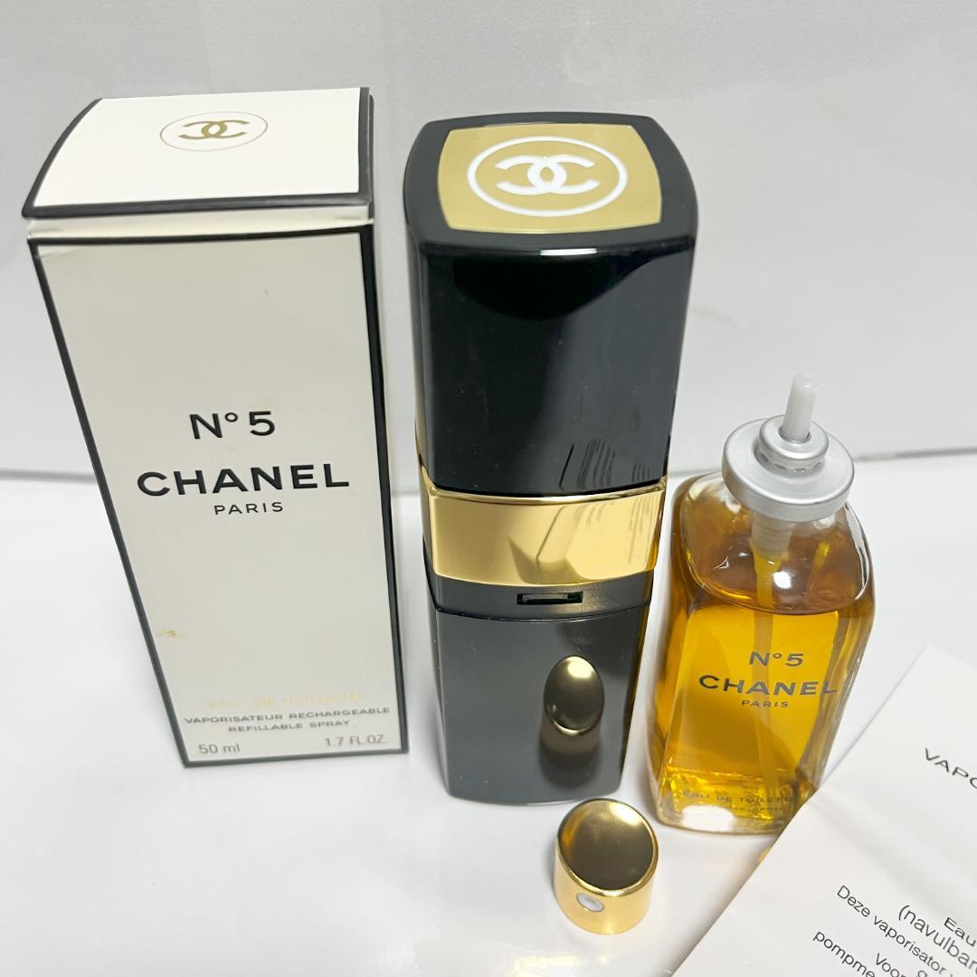 未使用　シャネル　CHANEL N°5 トワレ 50ml 箱入り　香水