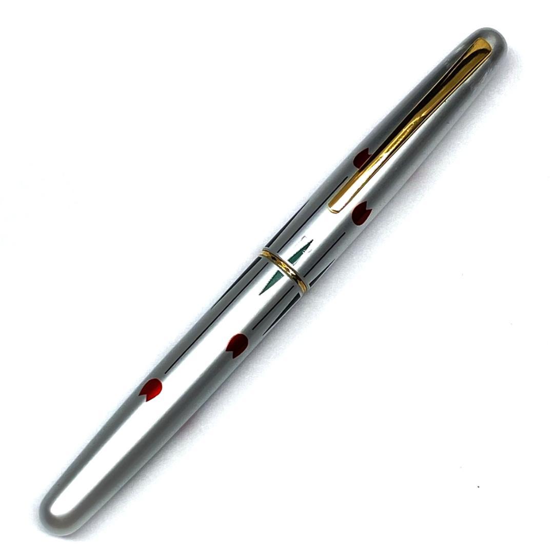 14金 昭和レトロ チューリップ プラチナ万年筆 PLATINUM