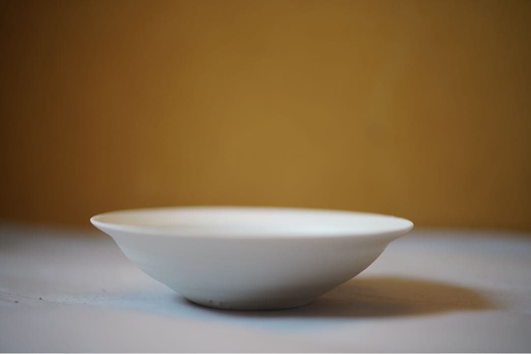黒田泰蔵　白磁皿