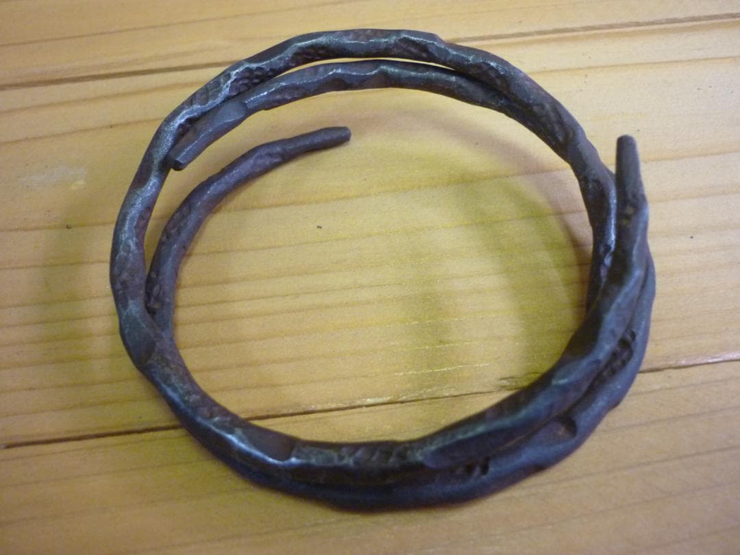 中古 透木釜 桜川地紋 鋳物鉄 平羽付釜 梅摘 茶道具 茶道 鉄分補給 サビ錆