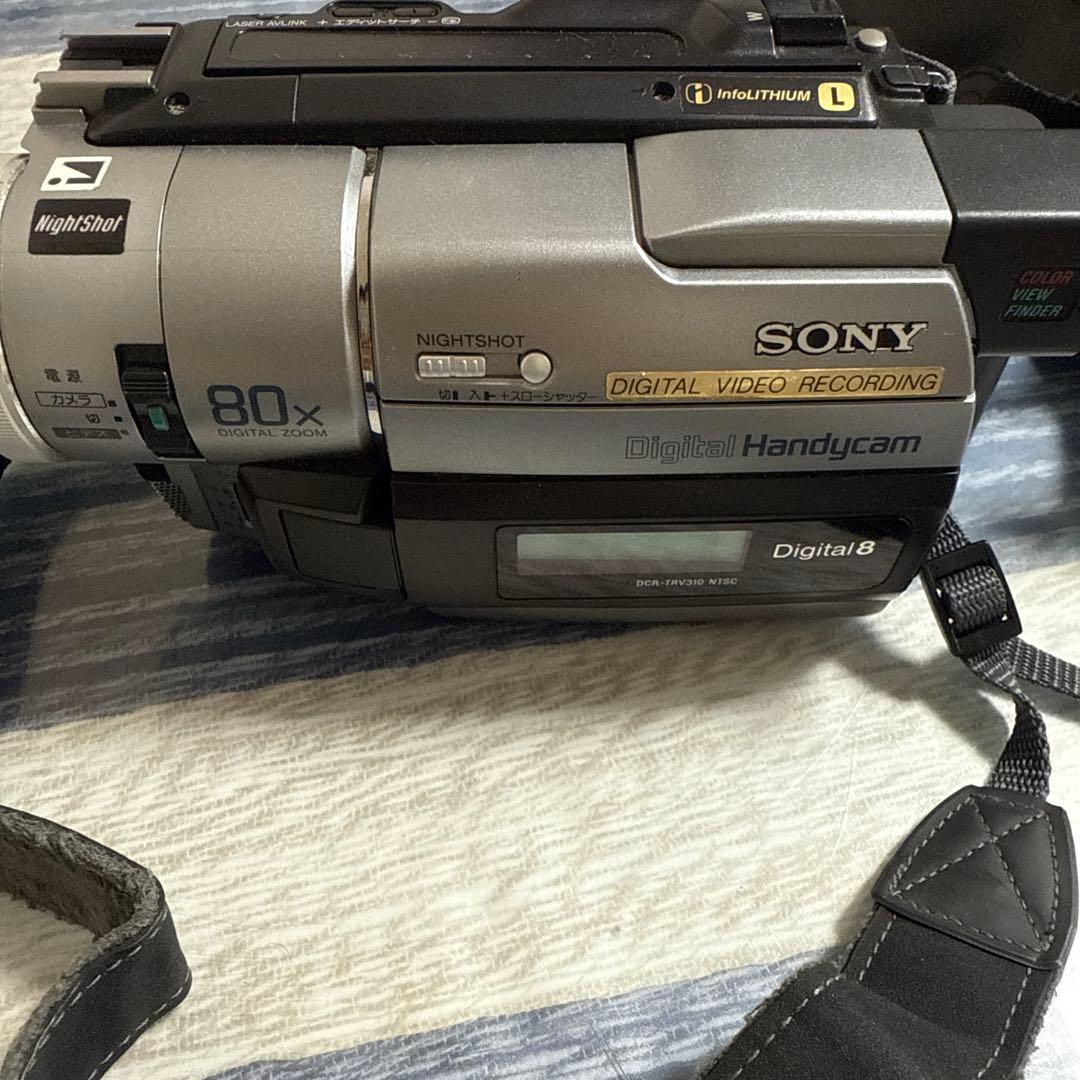8mmテープのダビングに！ SONY ビデオカメラ DCR-TRV310