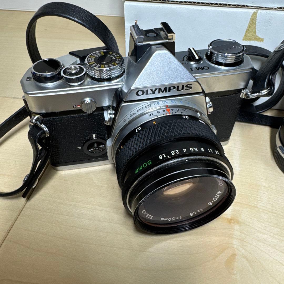 希少品　OLYMPUS OM-1 一眼レフカメラ レンズセット