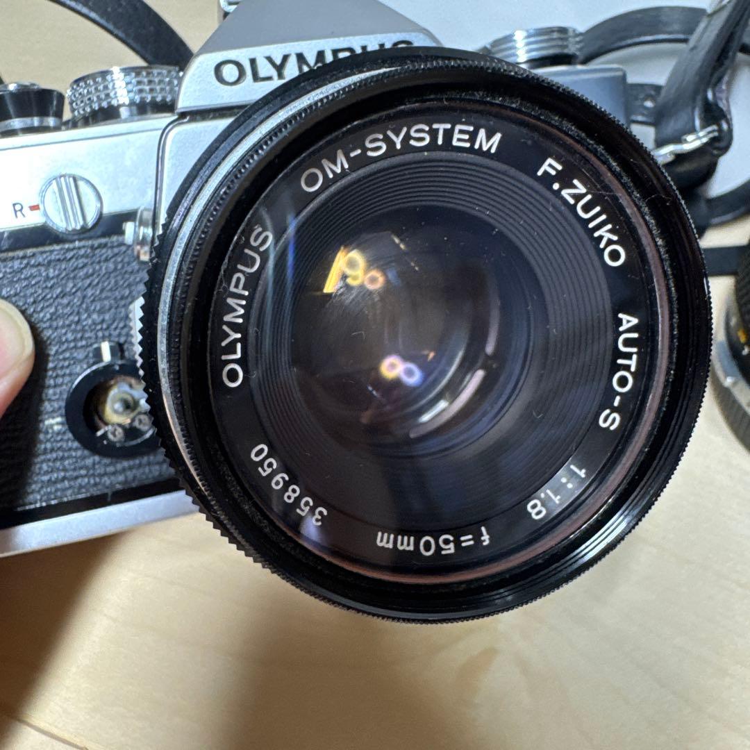 希少品　OLYMPUS OM-1 一眼レフカメラ レンズセット