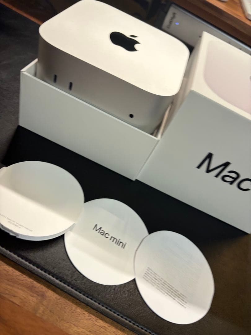 【付属品完備/美品】mac mini M4チップ 16GB 256GB