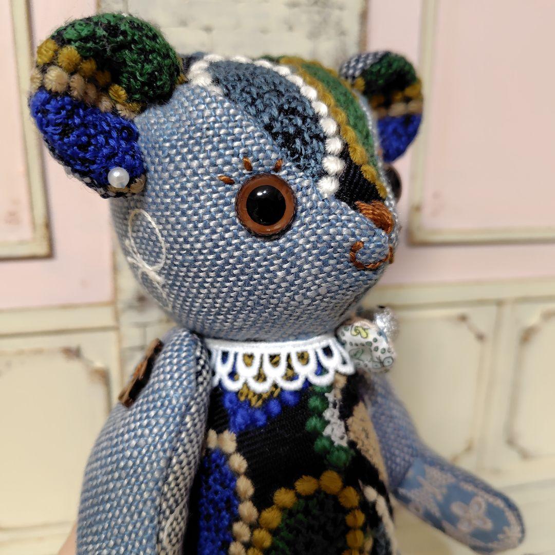 ミナペルホネン＊ハンドメイド＊ぬいぐるみ＊テディベア＊㊽