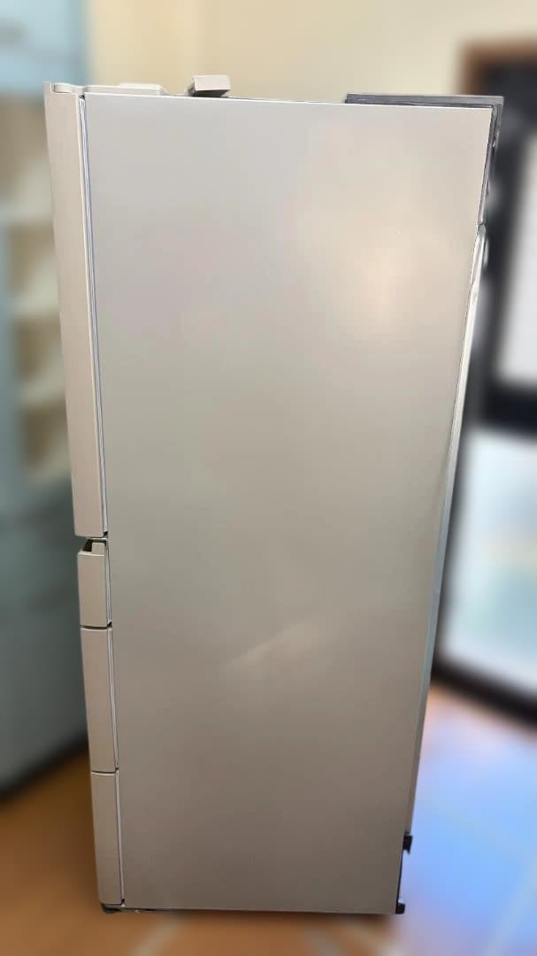 送料込みPanasonic 6ドア冷凍冷蔵庫　NR-SPF453X 2017年制