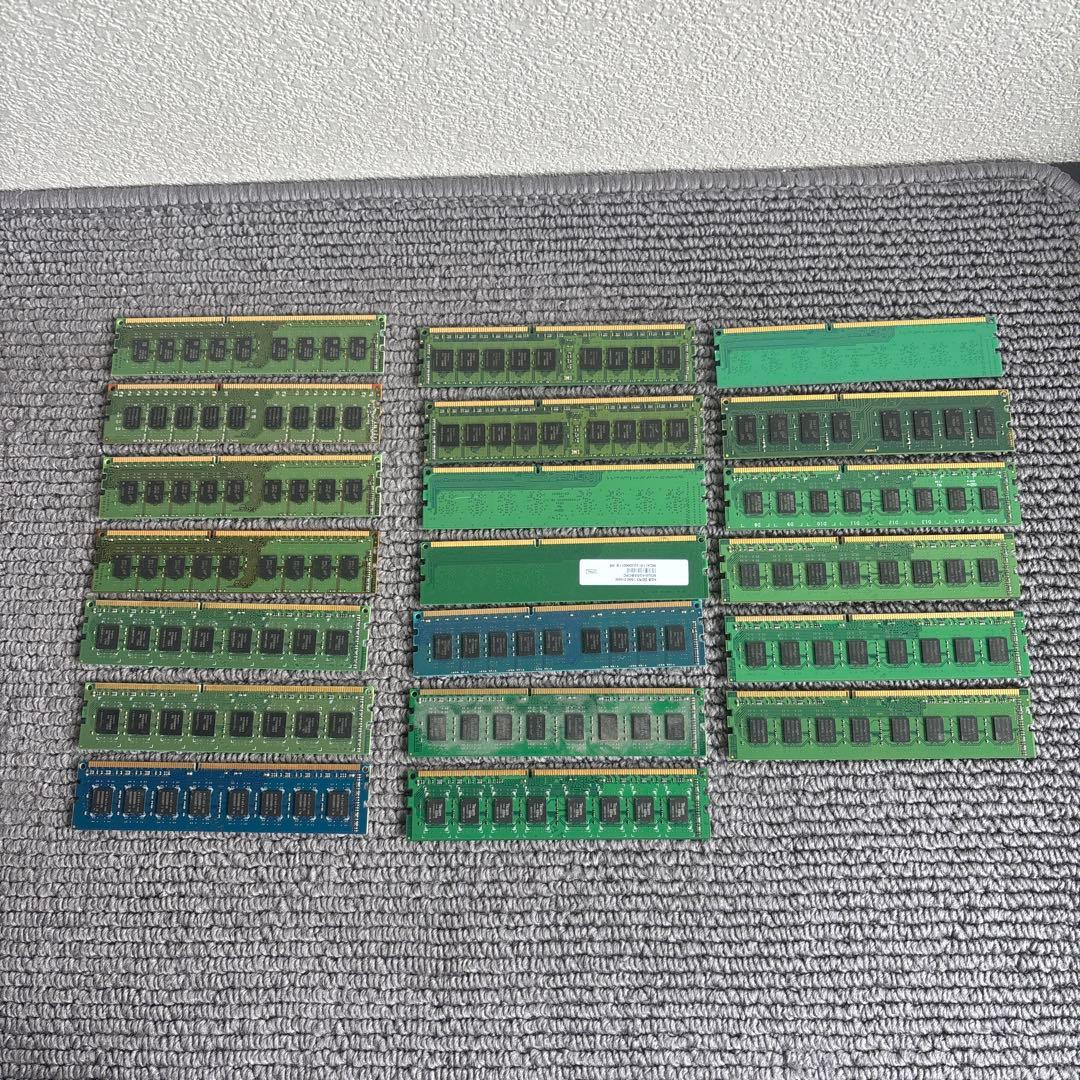 各種ブランド　デスクトップPC用　メモリ4GB×20枚　#85-13Y