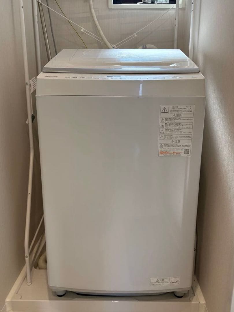東芝 洗濯機 8kg AW-8DP4 2024洗剤自動投入 1年未満 保証4年