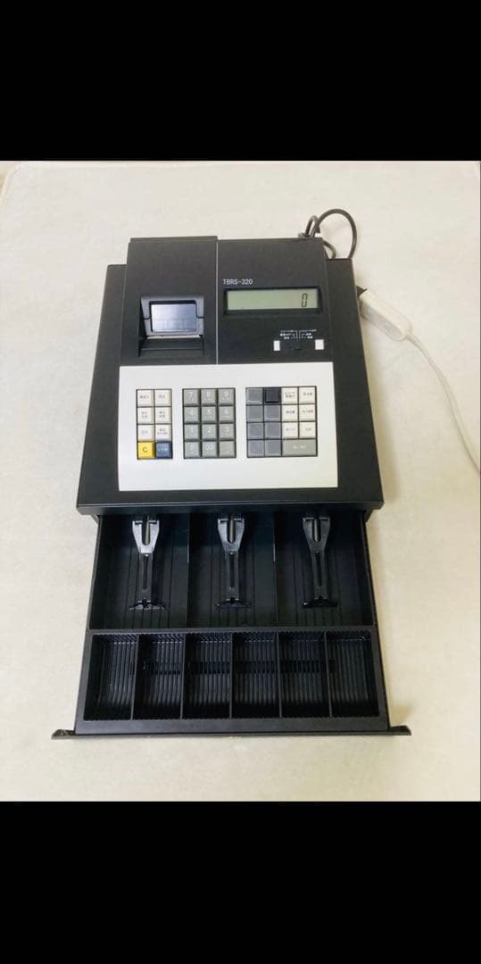 中古　テンポス　TENPOS　レジスター　レジ　TBRS-320　2022年製