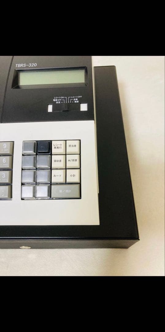 中古　テンポス　TENPOS　レジスター　レジ　TBRS-320　2022年製