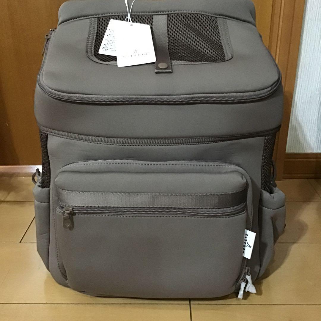 タグ付き　新品シティドッグ　CITYDOG 犬用キャリーバッグ　おやつポーチ