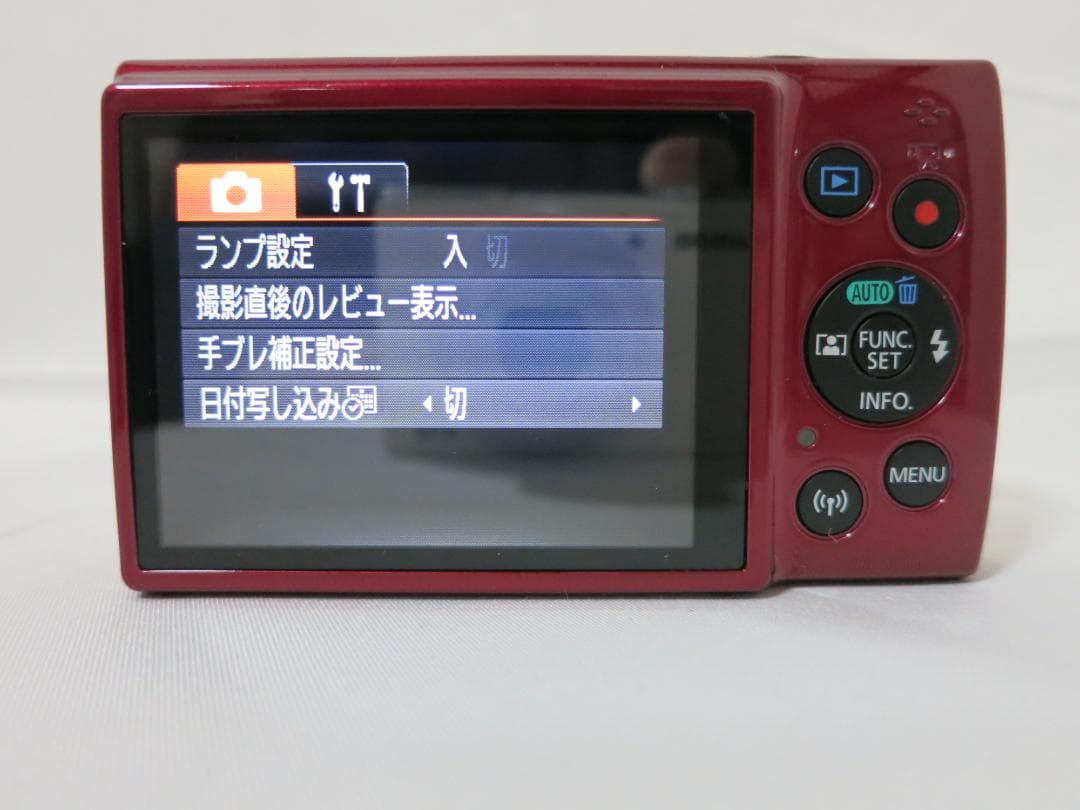 コンパクトデジタルカメラ Canon IXY 190 レッド