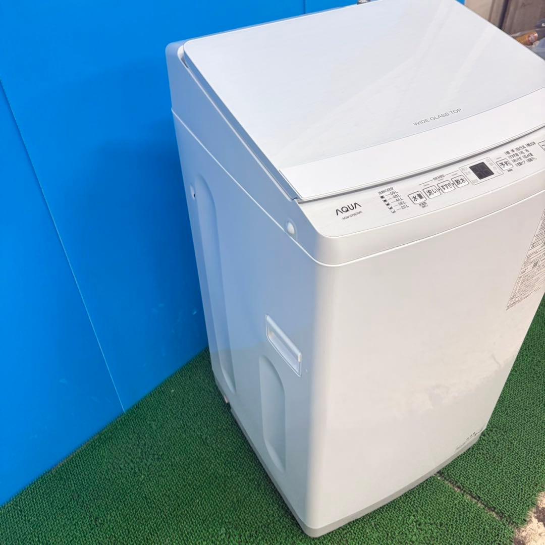 061 未使用品　2024年製　AQUA 大容量　7キロ 家庭　一人暮らし　保証