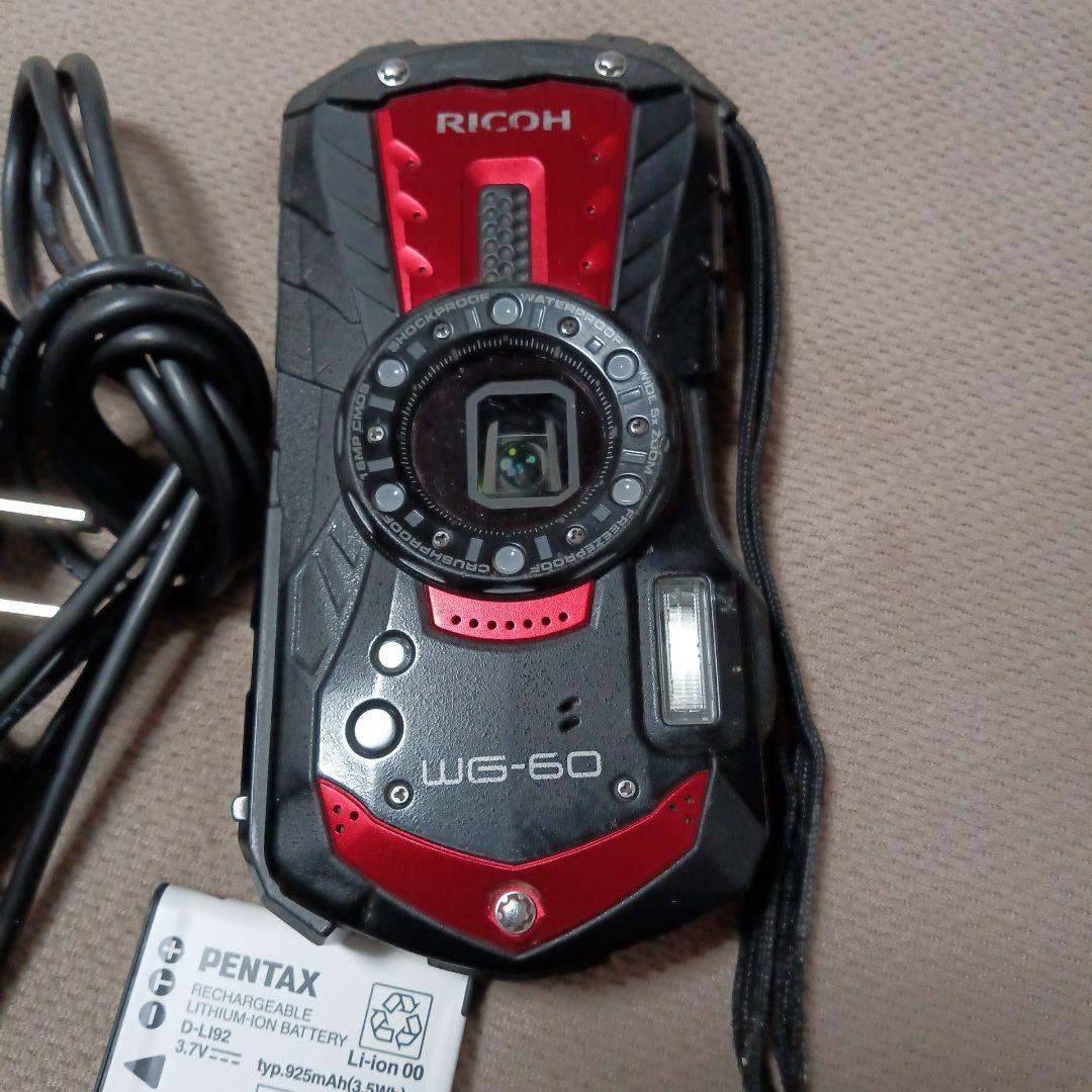 RICOH WG-60 動作品 充電器セット