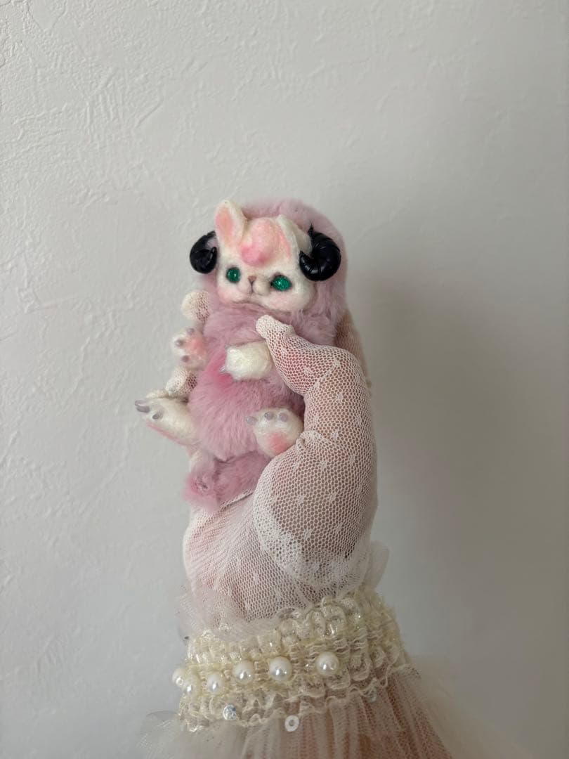 アートドール　ましゅまろ幻獣42 羊毛フェルト