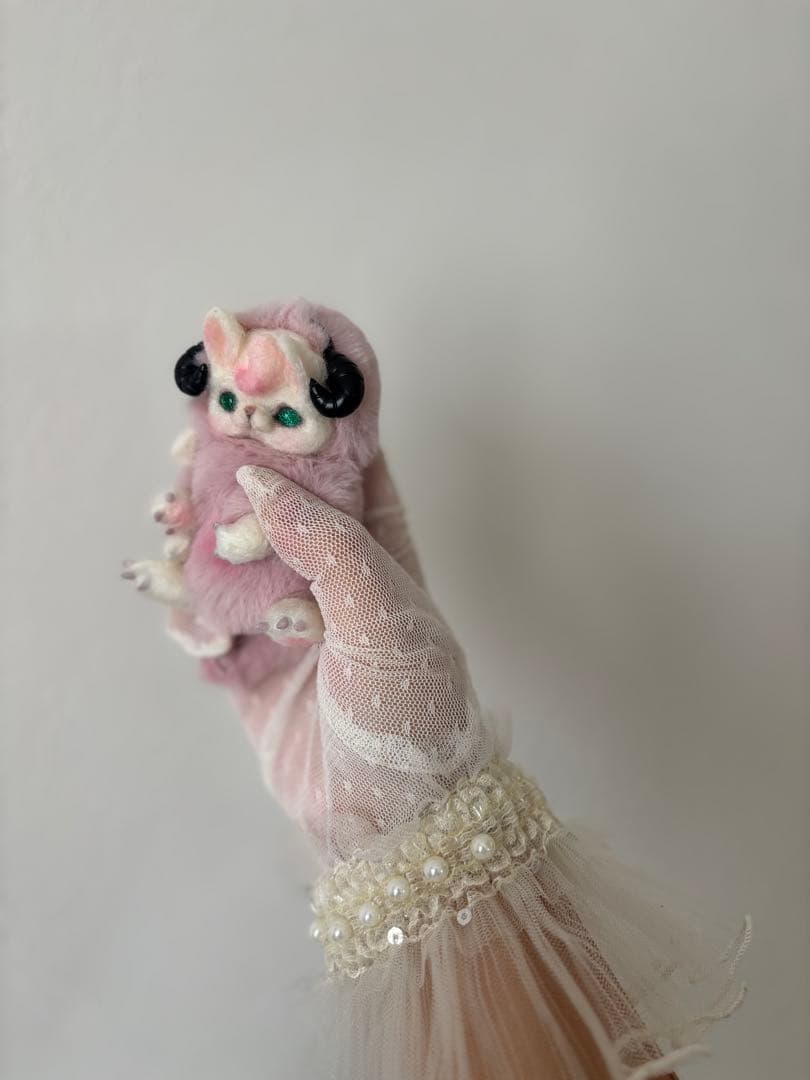 アートドール　ましゅまろ幻獣42 羊毛フェルト