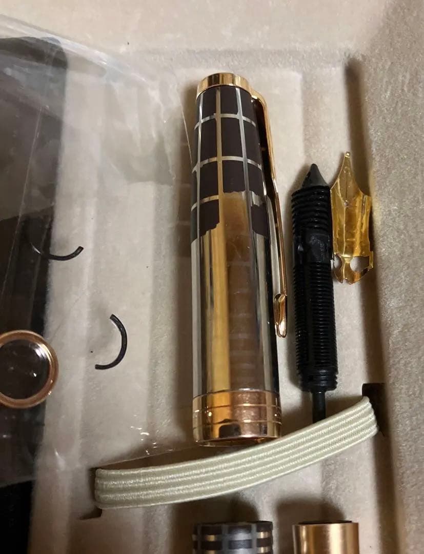 万年筆 パーカー ソネット プレミアム 18k 750 M 18k 約0.5g