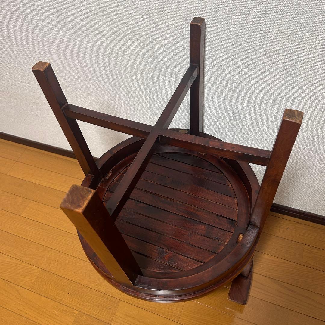 最終価格❗️HIKKADUWA ダイニングチェア　バリ家具　ヴィンテージ