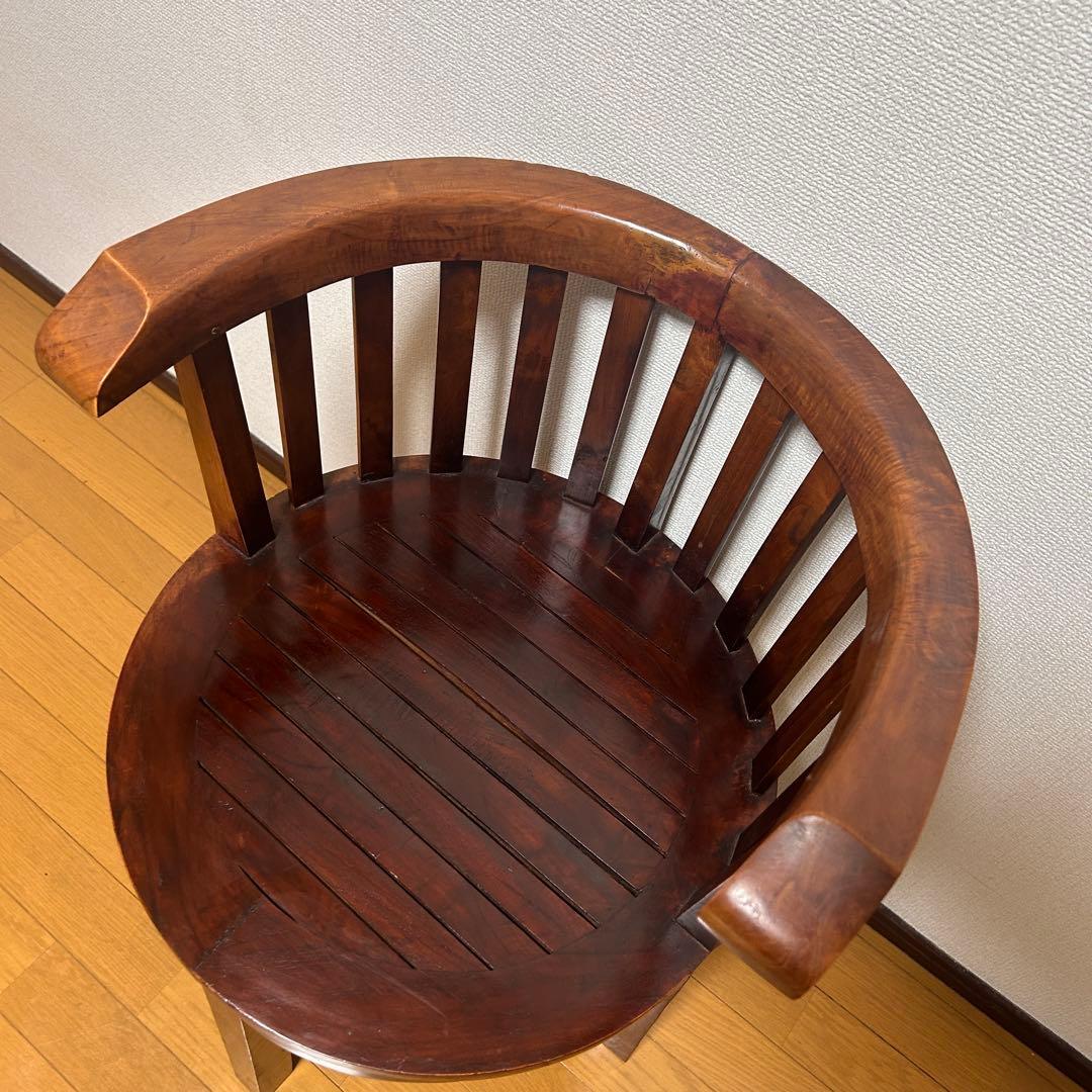 最終価格❗️HIKKADUWA ダイニングチェア　バリ家具　ヴィンテージ