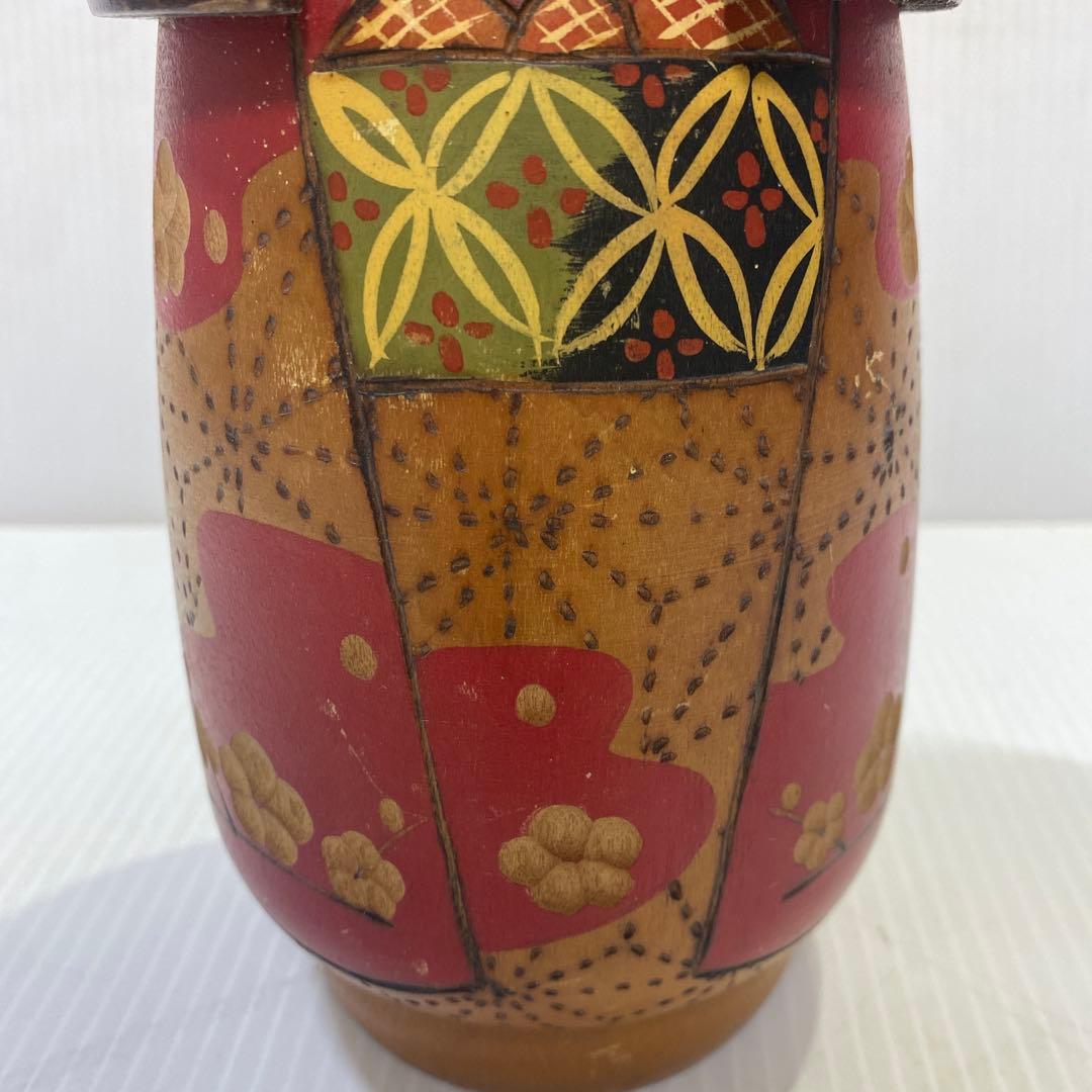 こけし 少女 かずを作 高さ約23cm 内閣総理大臣賞