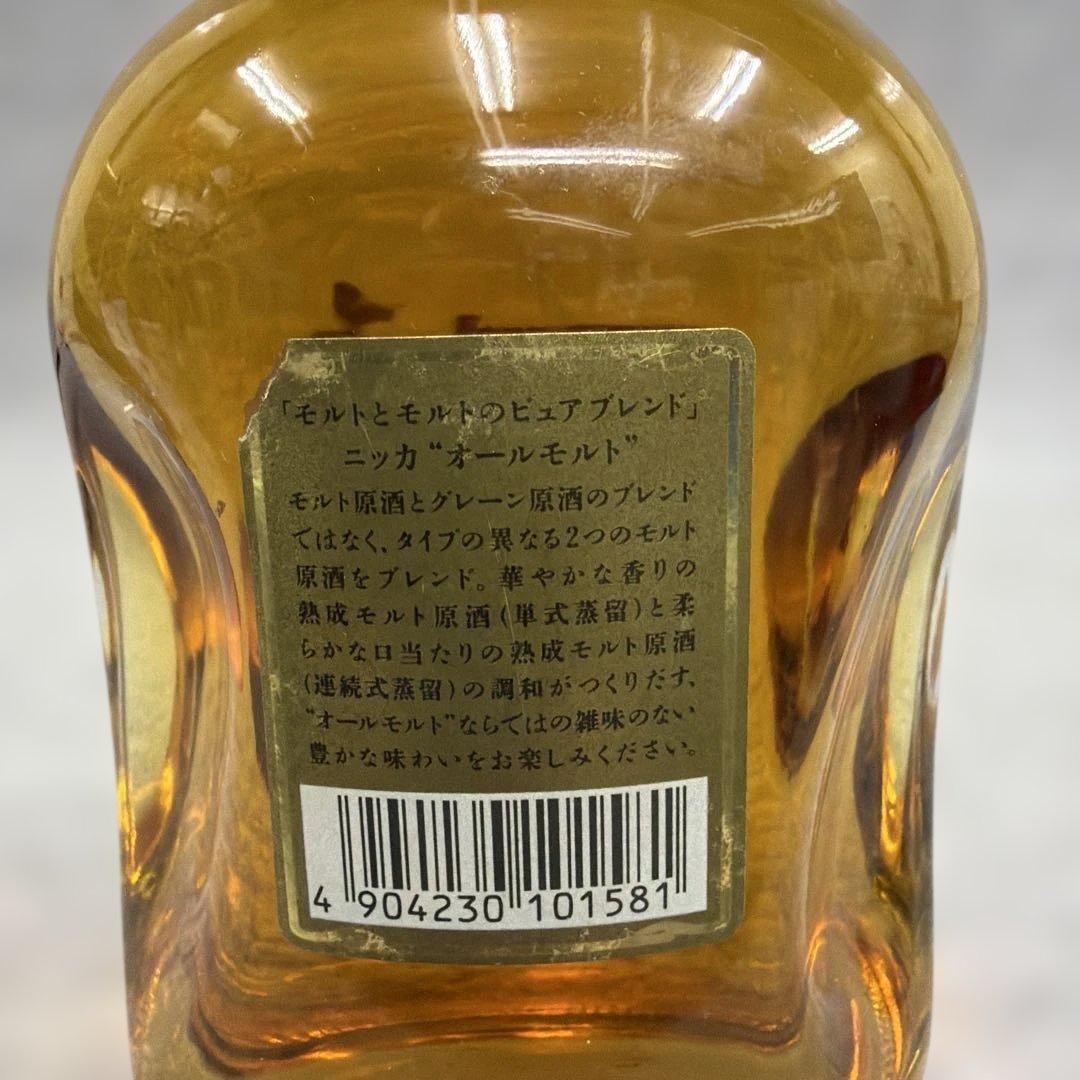 【古酒】未開栓　ニッカウヰスキー　オールモルト（旧ラベル）