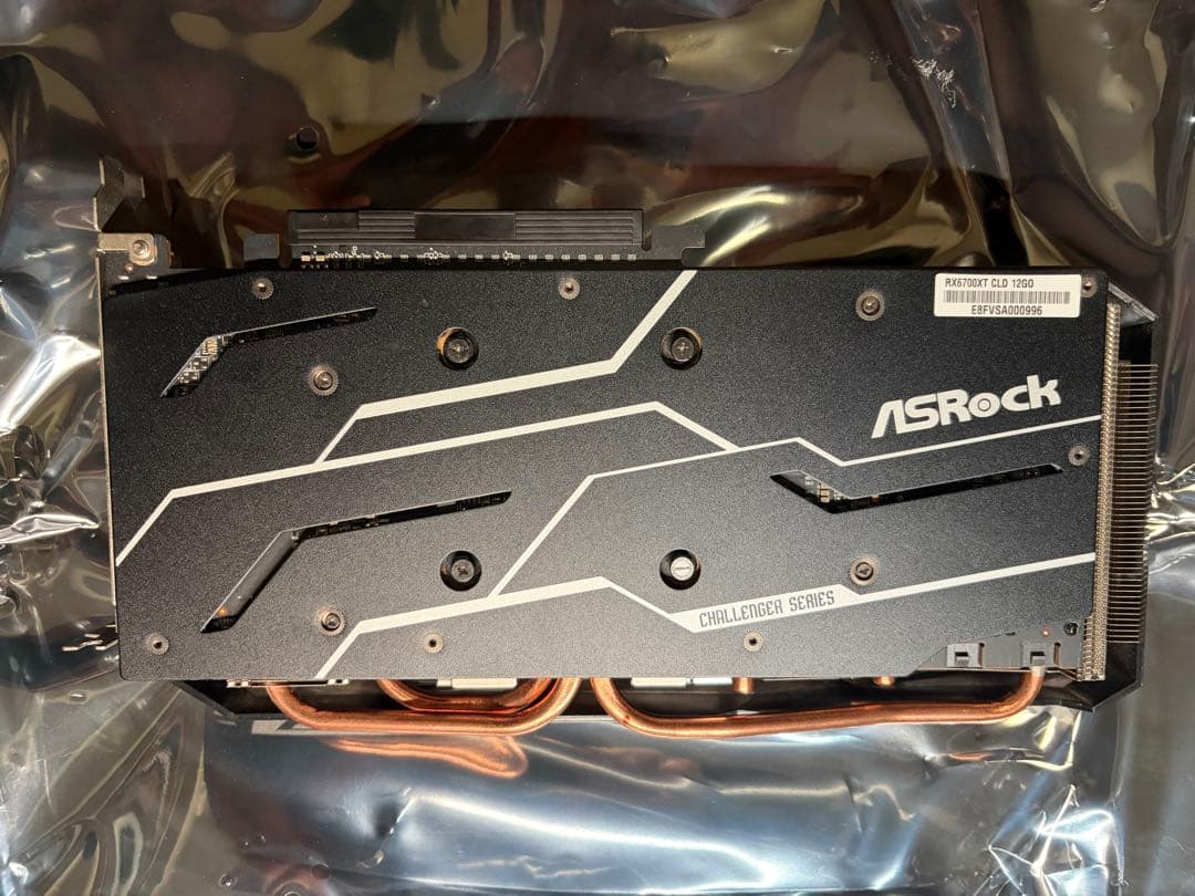グラフィックボード・グラボ・ビデオカード ASRock 6700xt 12gb challenger D