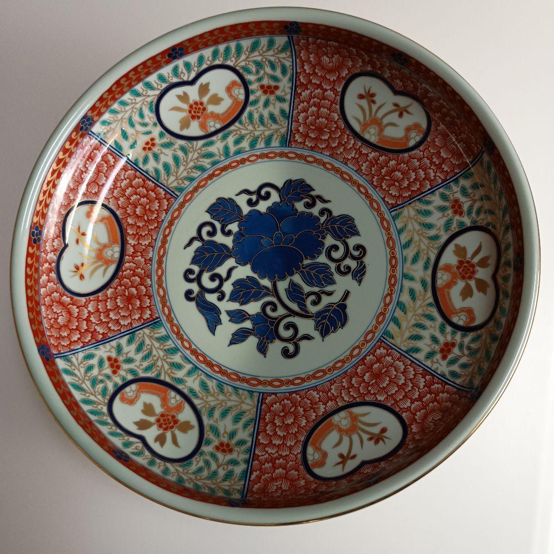 林九郎作 陶器皿 直径約30cm