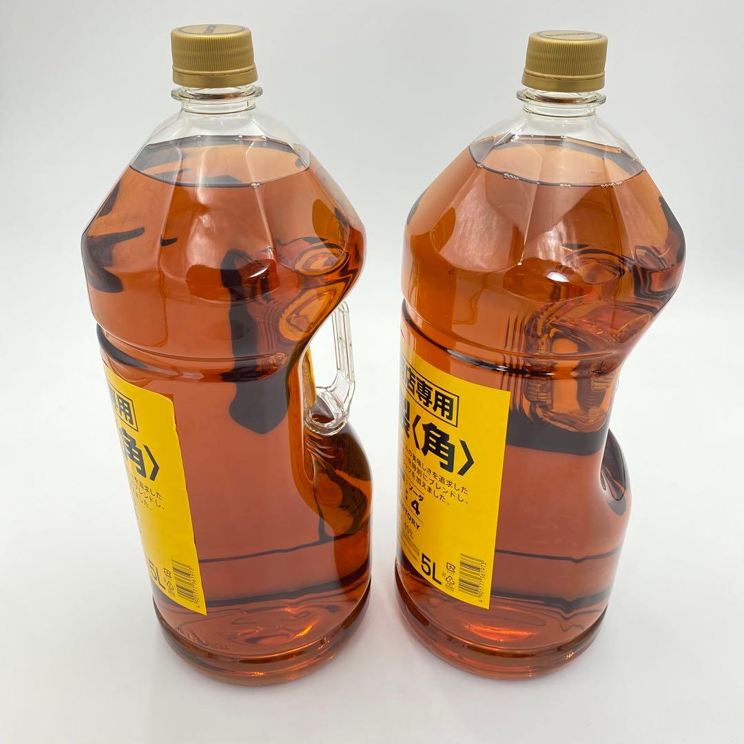 SUNTORY 特製〈角〉 5L　2本セット　ウイスキー ハイボール 業務用