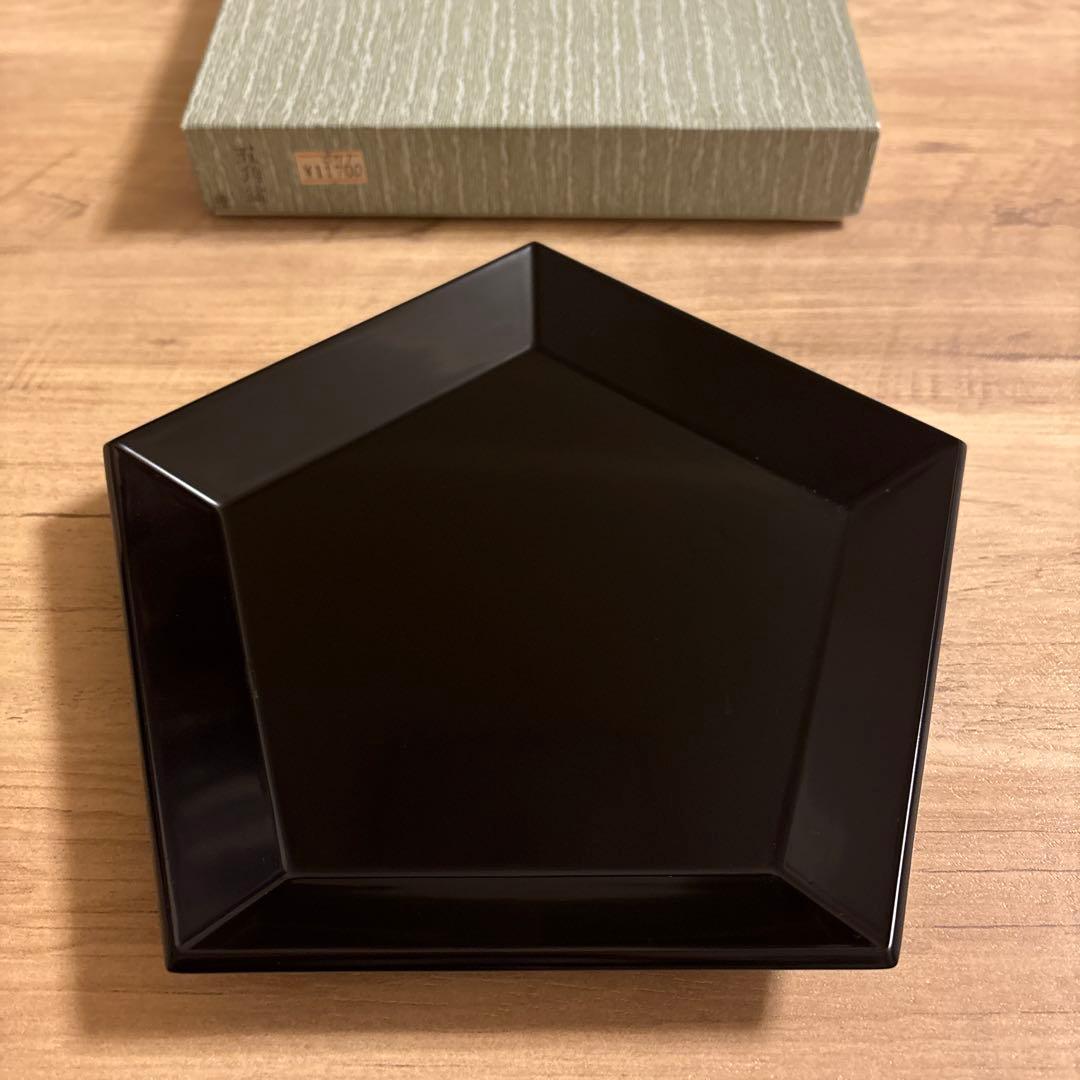 五角盆　茶道具