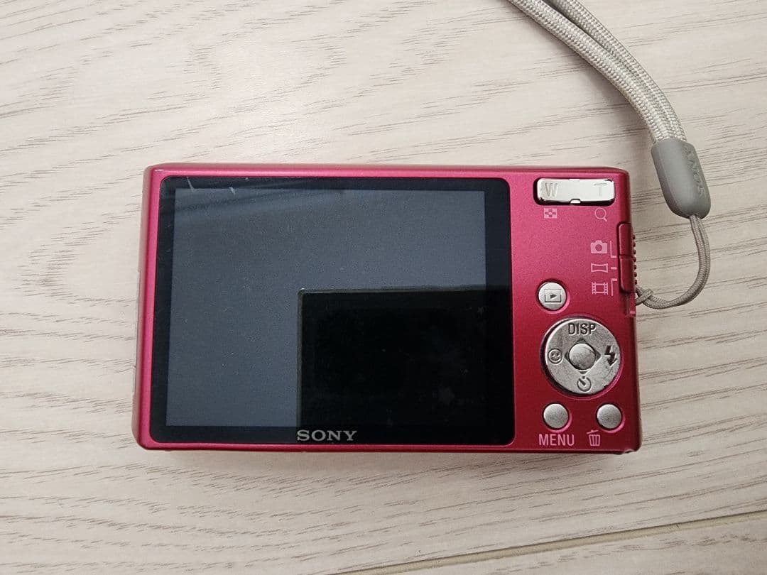 Sony デジタルカメラ　ピンク　DSC-W610
