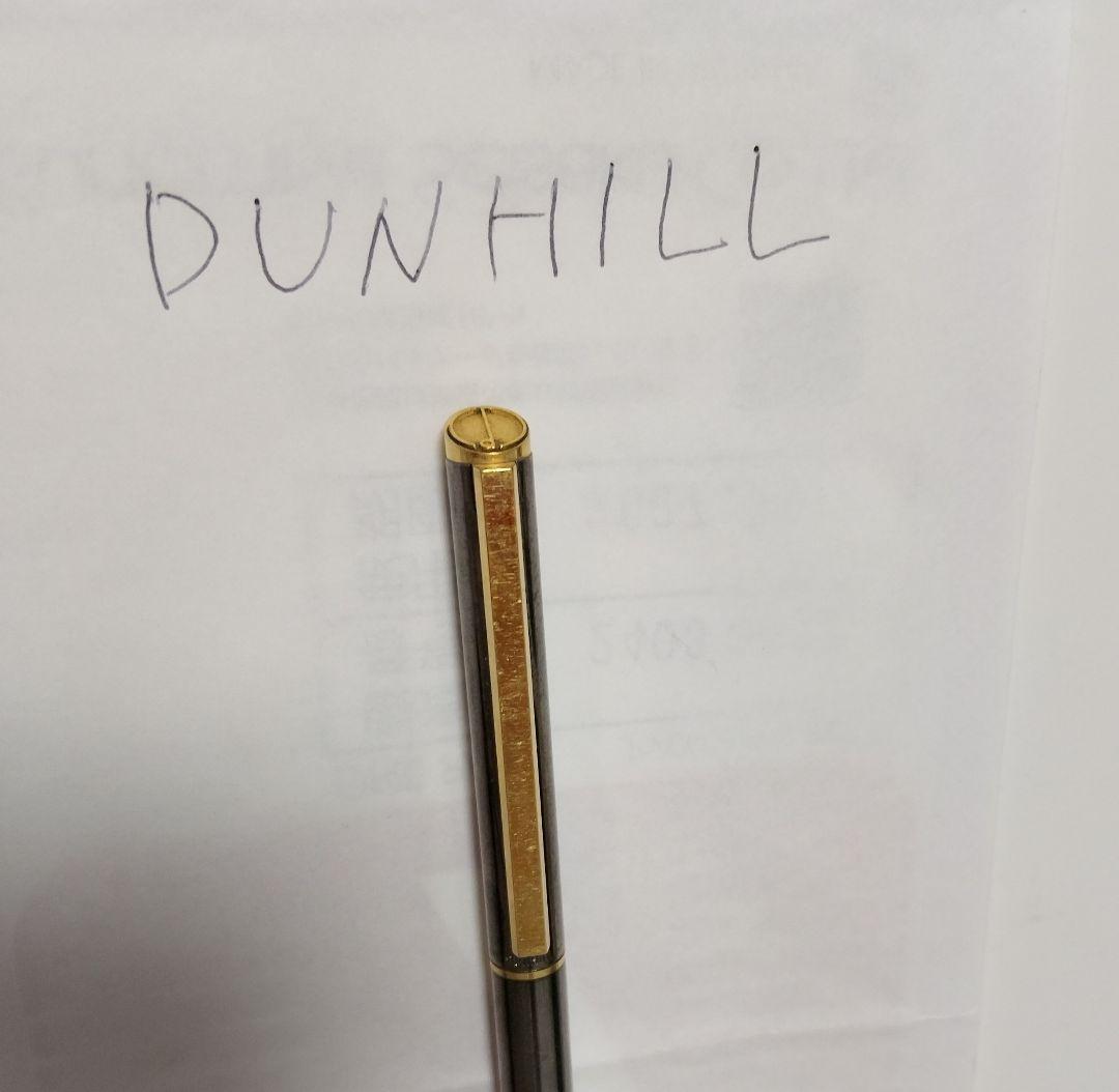 Dunhill ボールペン 黒と金