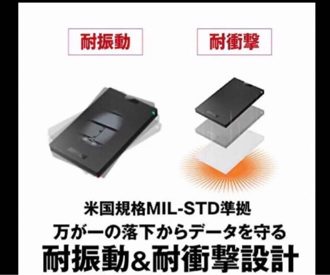 BUFFALO バッファロー　記録保存　外付けSSD