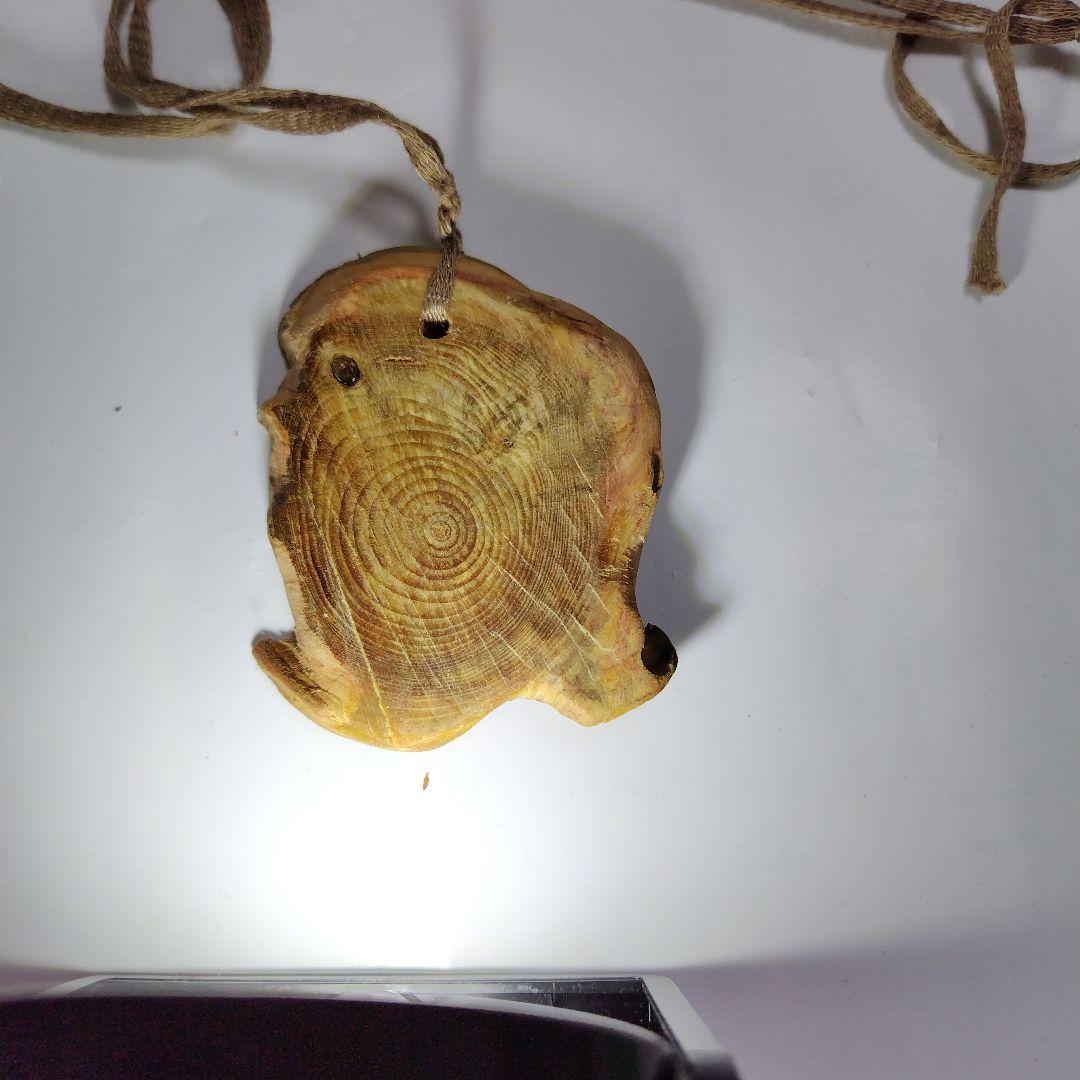 貴重肥松製ハンドメイド ネックレス