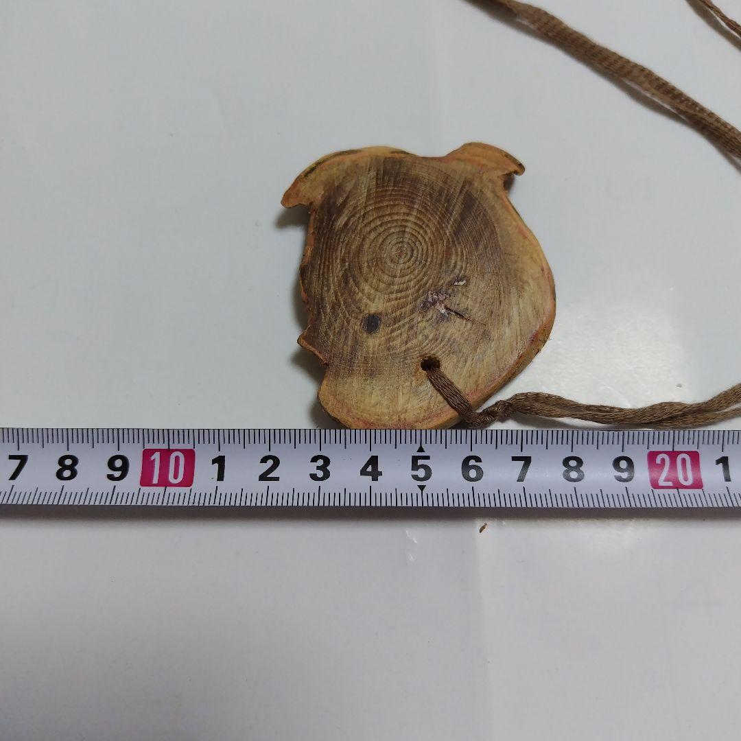 貴重肥松製ハンドメイド ネックレス