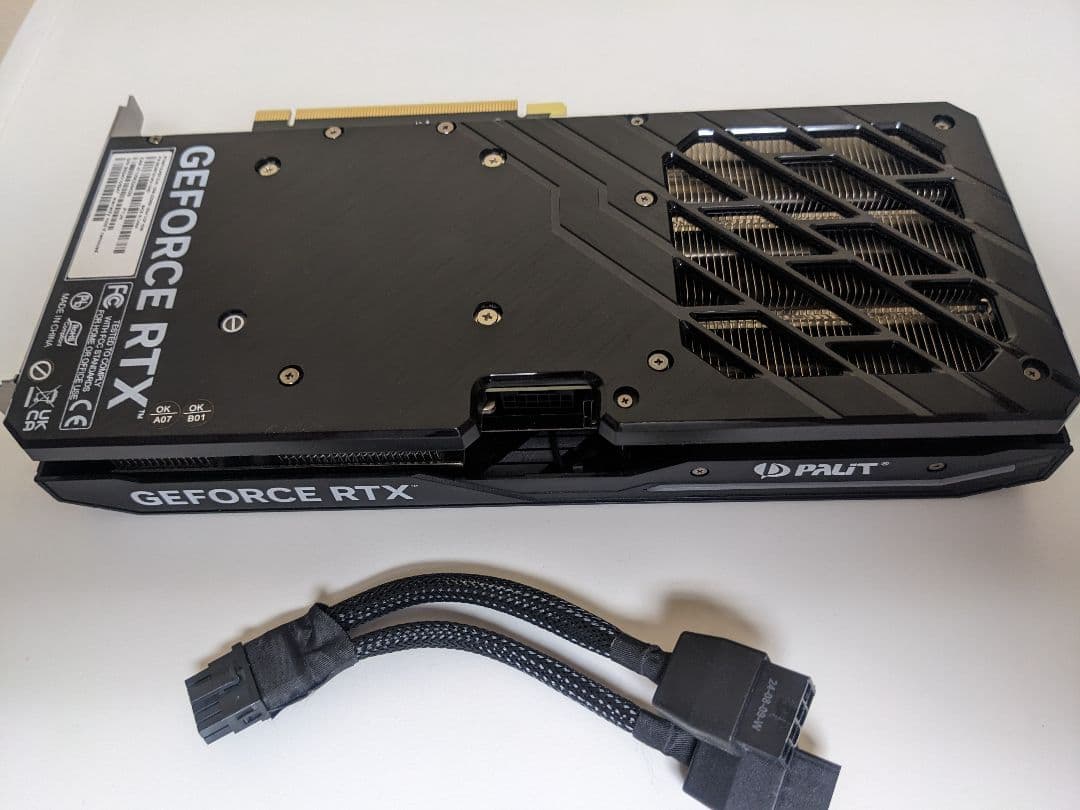 グラフィックボード・グラボ・ビデオカード geforce rtx4070 super palit