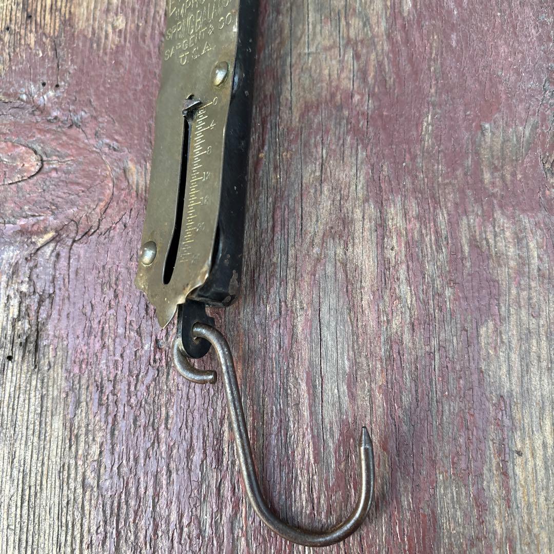 USA VINTAGE ハンギングスケール EXCELSIOR 大