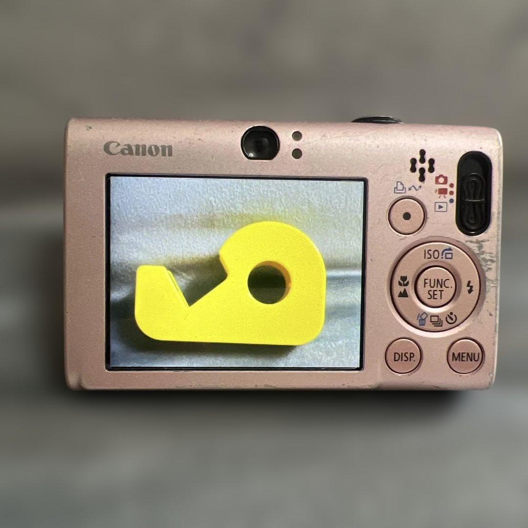 Canon IXY DIGITAL 20ISピンク バッテリーチャージャー付き