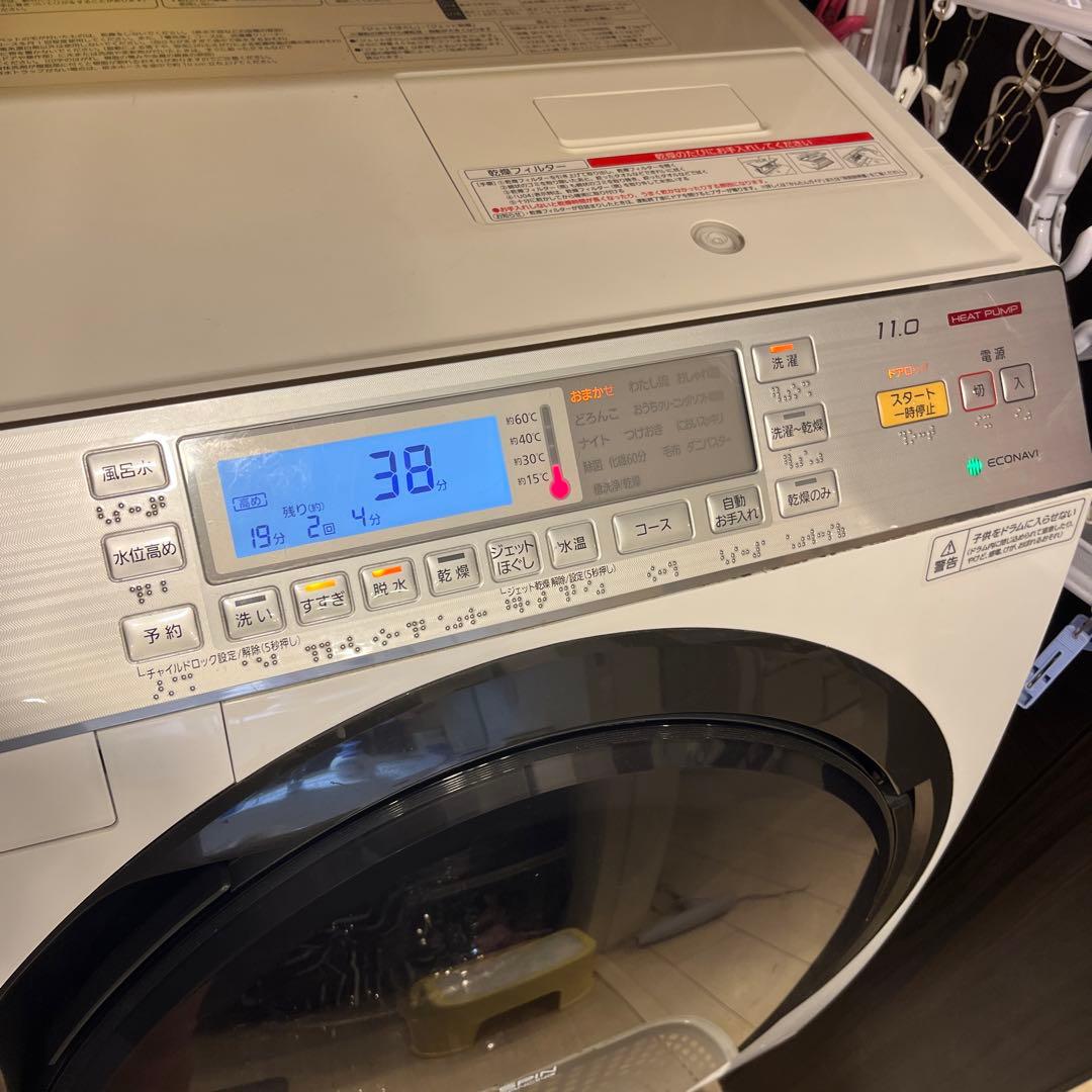 パナソニック　ドラム式洗濯機　NA-VX8700R