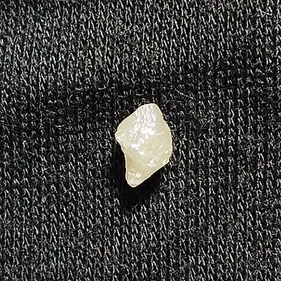 0.50ct 天然 イエローダイヤモンド ダイアモンド 原石 ルース ケース付き