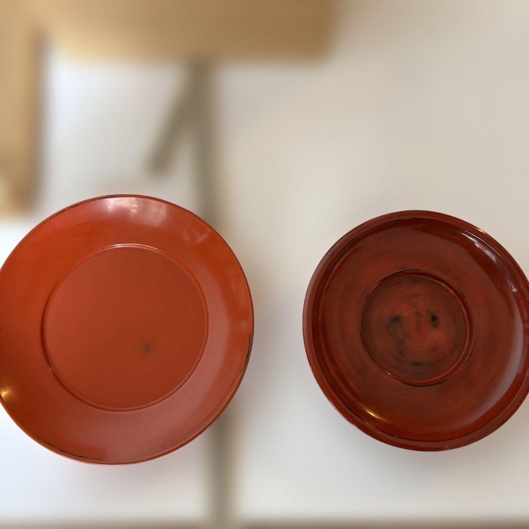 漆器　銘々皿5枚セット新品