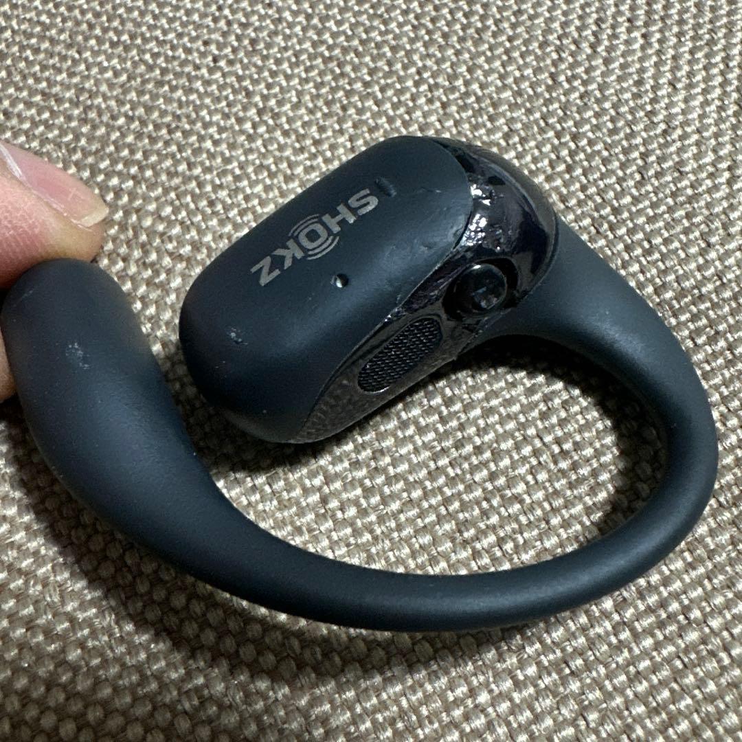 SHOKZ OPENFIT2+ ブラック 左耳破損