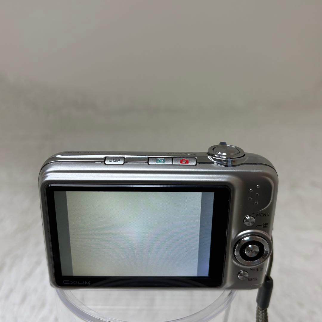 CASIO カメラ　エクシリム　EX-Z1200 シルバー　コンデジ　動作品