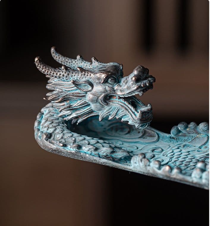 銅 細工 竜線香挿し 香炉 香託 茶道具 香道具 工芸品 美術品 置物