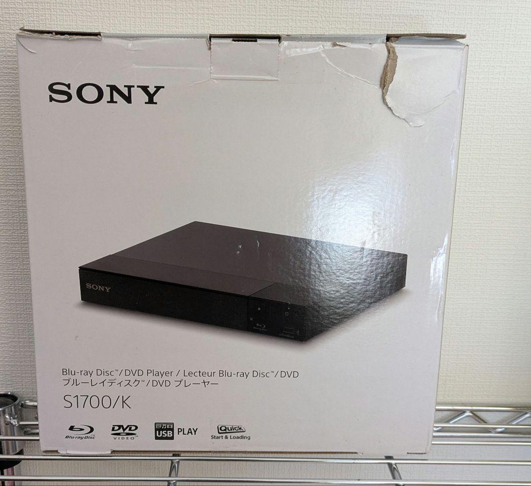 SONY ブルーレイ/DVDプレーヤー S1700/K