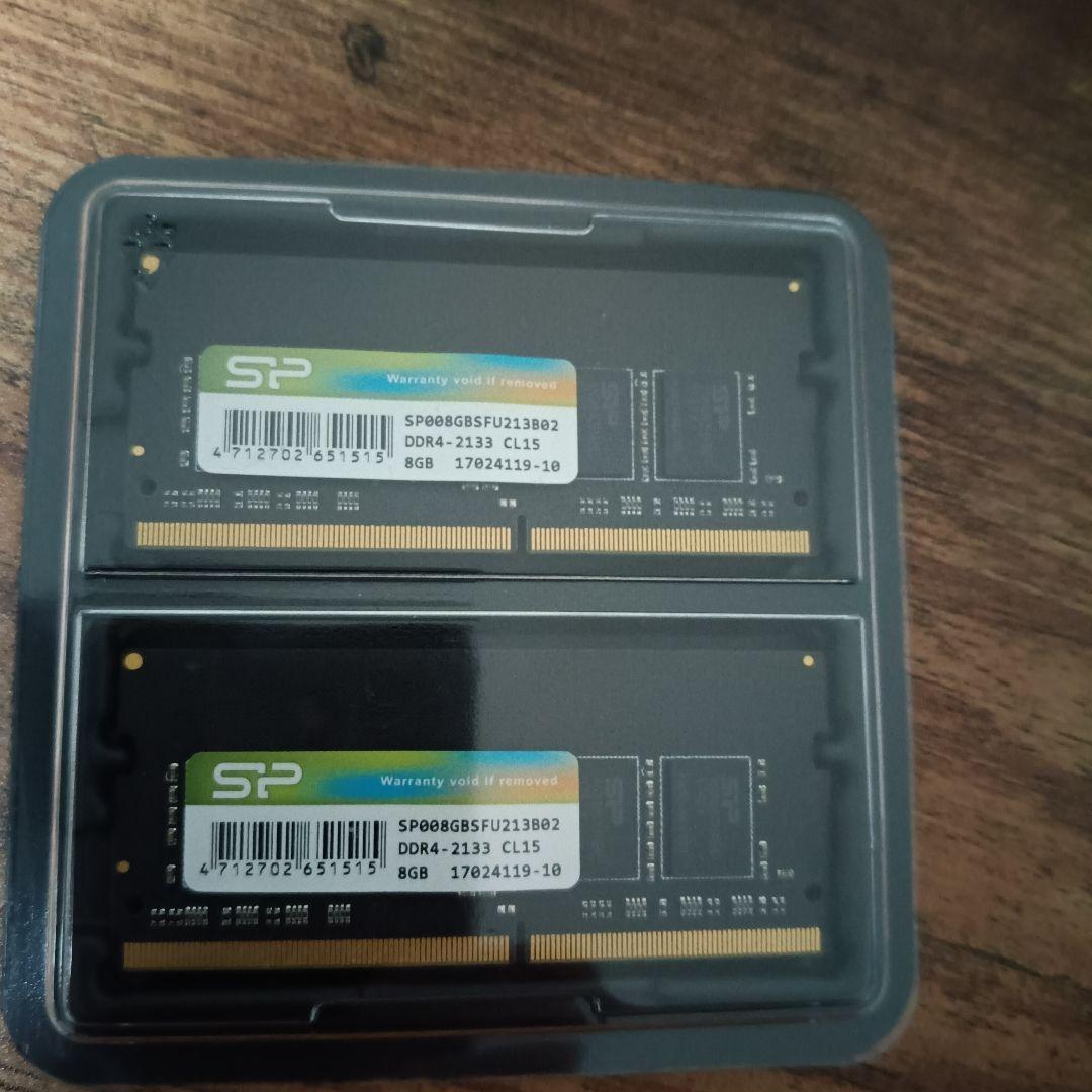 SODIMM SP DDR4-2133 8GB × 2 メモリー
