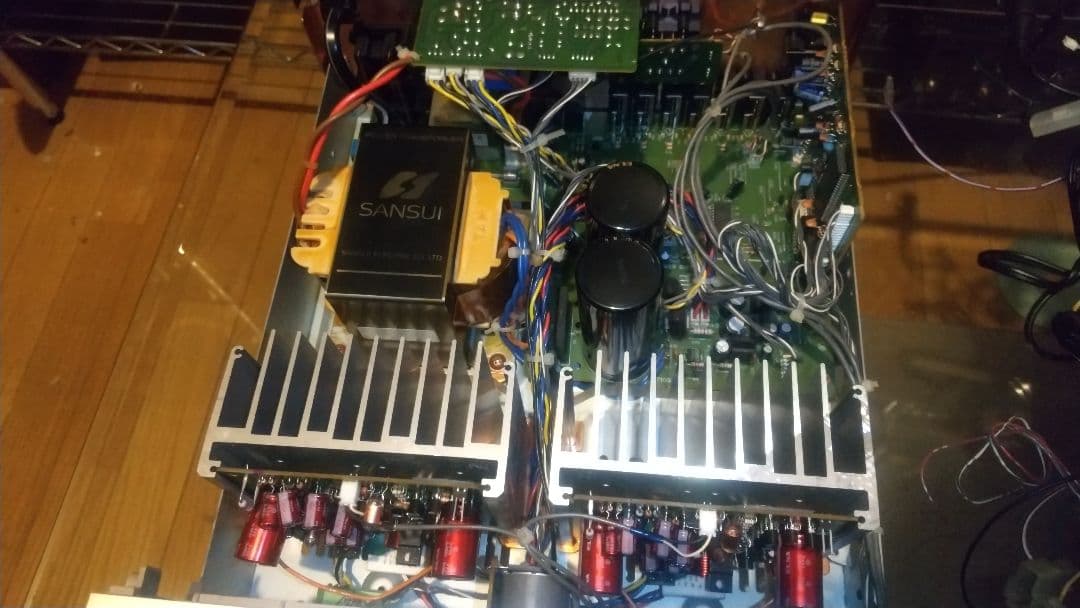 SANSUI AU-α9 プリメインアンプ メンテナンス＆カスタム施工品