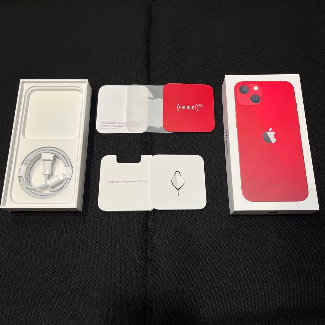 美品iPhone13RED 512GB国内版