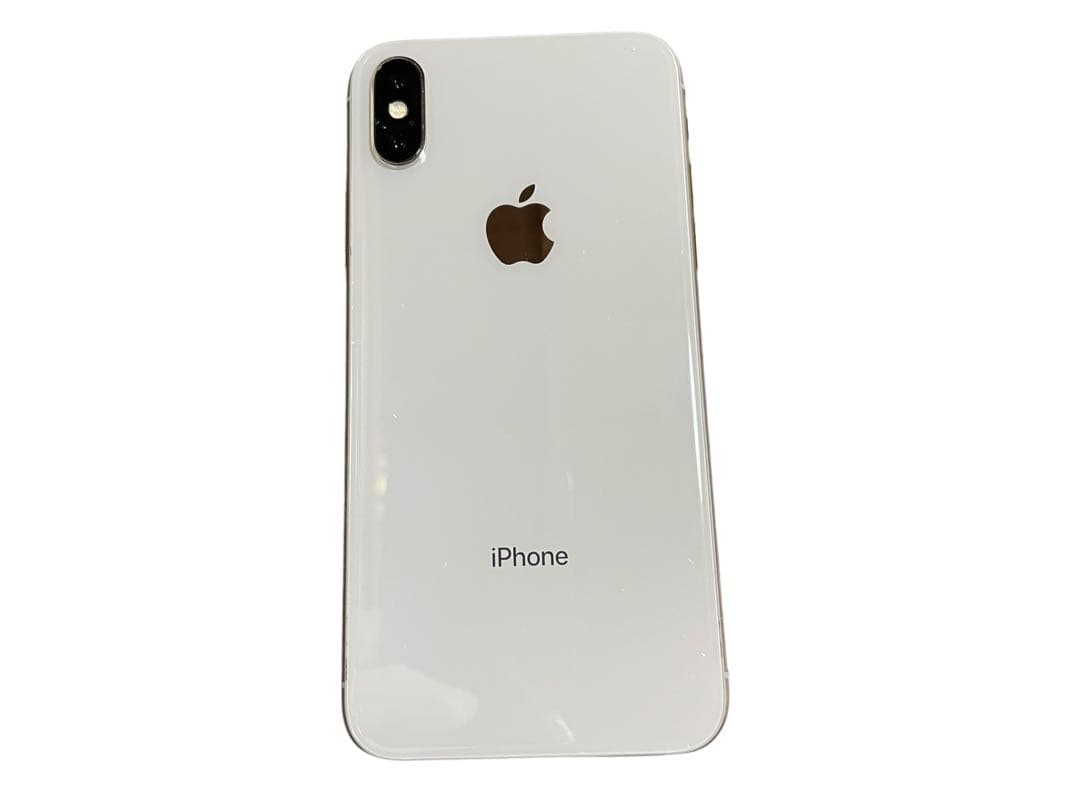 iPhone X シルバー バッテリー100% SIMフリー　256GB