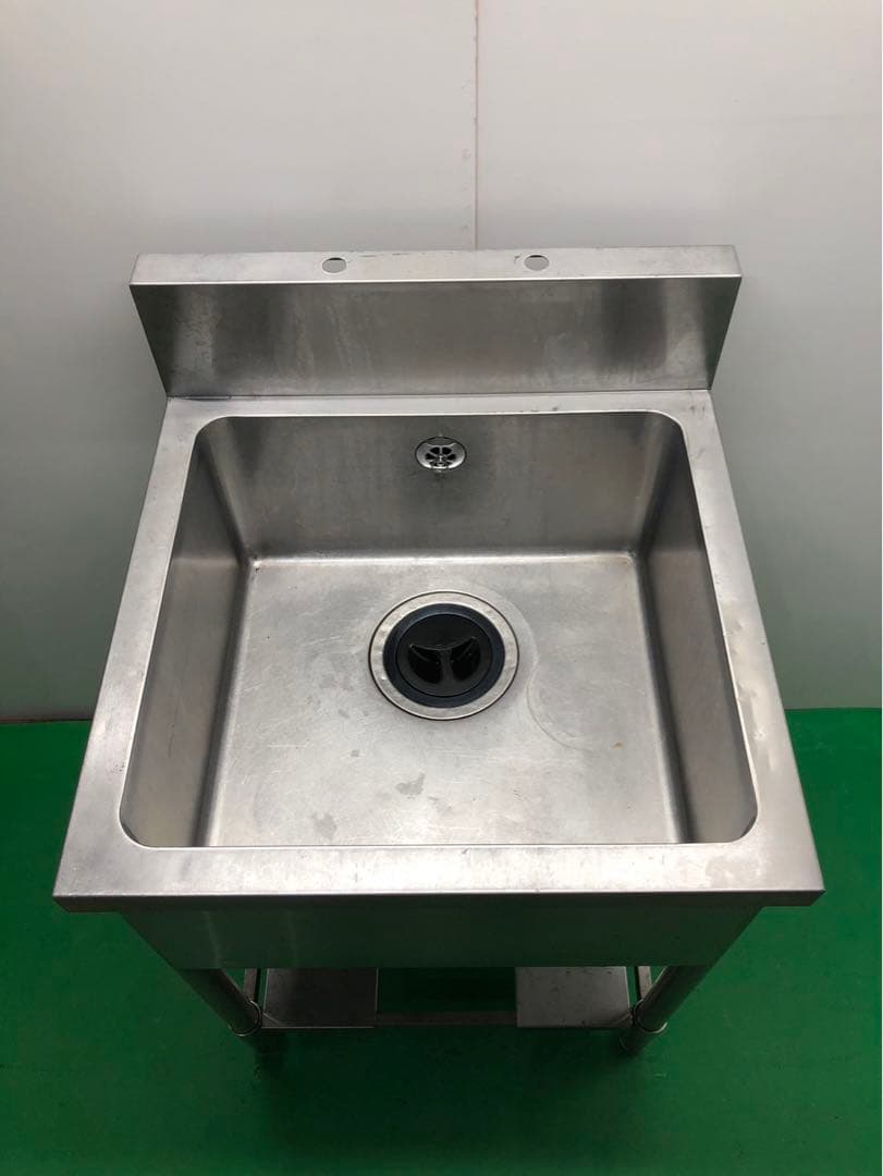 ☆地域限定送料無料☆工場整備品☆一槽シンク　幅600 ステンレス　業務用
