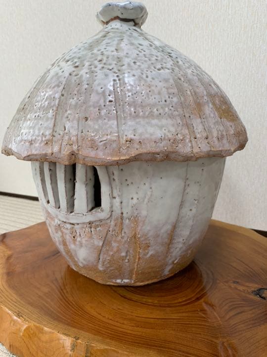 萩焼  廊下灯籠